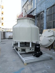 round shape water cooling tower for chiller