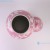 Import Rynq279 New Beautiful Pink Ground White Flower Pattern Medium Size Porcelain Jar from China
