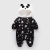 Import S65059AWinter One Piece Cute Panda Warm Baby Rompers from China
