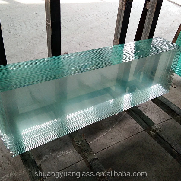 Safety CE AS/NZS certified 10mm thick clear tempered toughened glass cheap price