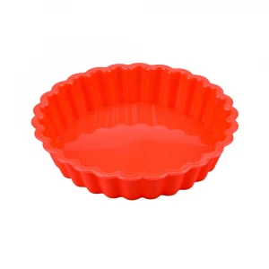 Samples Available Non-stick Food Grade Flower Shape Silicon Cake Pan Cake Mold