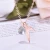 Import sea ocean jewelry  beautiful stone jewelry silver plated fashion pendant accessories minimalist mermaid necklace from China