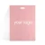 Import self adhesive sealed pink big size poly mailer plastic shipping mailing envelope packaging bags with handle for clothes from China