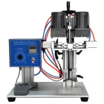 Semi Automatic Plastic Mist Trigger Spray Bottles Capping Machine, Sprayer Pump Capping Machine