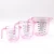 Import Set of 3 BPA-free Stackable Clear Heat-resistant with Angled Grip and Spout for Flour Oil Powder Plastic Measuring Cup from China