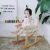 Import SGS Certification Baby Bedroom Children Furniture Wooden Kids Chairs Kid Wood Rocking Chair With Cushion from China