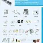 Shade Accessories Supplier wholesale Venetian Blind Parts Horizontal Blind Wood Blind Components