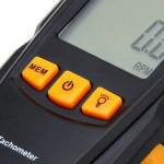 SHAHE 2.5-999.9rpm Digital handheld Tachometer Electronic Tachometer with Laser Point Speed Measuring Instruments