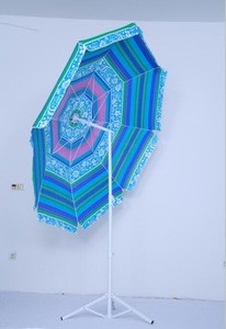 Shangyu Windproof large parasol with marble base , cheap beach parasol from china trade assurance supplier