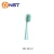 Import Shantou manufacturer flat rechargeable toothbrush removeable head with nylon bristle from China