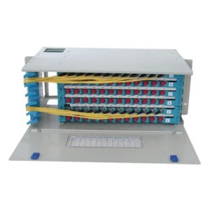 shenzhen NETLINK 96 core FC rack mount Splicing fiber Optic patch panel/ODF
