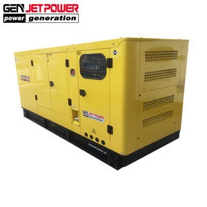 Silent diesel 375kva 300kw fuel less generator with spare parts