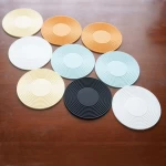 Silicone Coaster Water Pattern Anti-slip Double Sided customized cup coaster drink coaster easy to clean silica gel