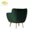 Import Simple living room furniture 1 seat sofa velvet modern single chair from China