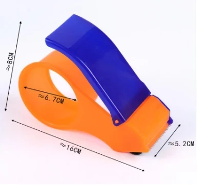 Simple Transparent Adhesive Tape Dispenser for 2"Wide Tape
