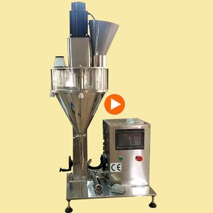 Small screw filling machine powder 1g  to 500g  table top