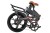 Import Small Size 20inch Bike 350W Fastest Folding Electric Moped Sepeda Listrik Electric Bicycle Mini LCD Display 2seat for Children from China