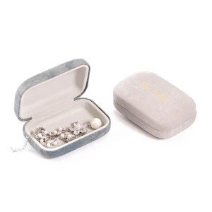 Small travel jewelry jeans contact lens case