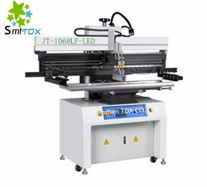 SMT PCB solder paste printing machine, semi-automatic printer machine