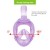 Import Snorkel Mask Full Face with Detachable Camera Mount, Anti-Fog Anti-Leak for Adults Swimming Sea from China