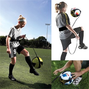 Soccer Trainer Football Kick Throw Solo Practice Training Aid Control Skills Adjustable Waist Belt for Kids Adults Dropshipping