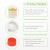 Soft PE Tube with Red Screw Cover Glossy Finish Custom Logo for Face Wash Facial Cleanser Packaging Tube