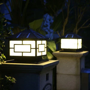 Solar Pillar Lamp LED Solar Garden Light Outdoor Garden Landscape Decoration Lamp