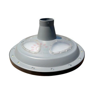 solar powered heat ufo 15w lamp for garden and parking