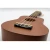 solid wood baritone tenor soprano baritone bass 21 inch guitars ukulele kit with case bag