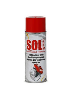 SOLL brake caliper aerosol carpaint 400 ml (red)