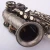 Soprano Saxophone Antique Bronze Children Sax Curved