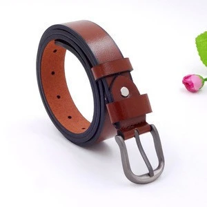 South american knitted leather belt Wenzhou belt factory