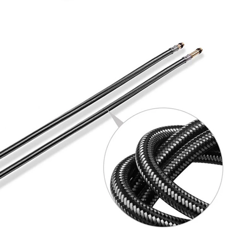 Stainless steel braided inlet pipe shower water heater tube