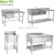 Import Stainless Steel Commercial Kitchen Prep & Working Table Work bench with  Backsplash from China