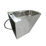 Stainless steel floor mounted women bidet one piece portable wc bidet