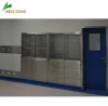 stainless steel hospital medicine cabinet in hospital