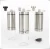 Import stainless steel manual coffee grinder / portable adjustable coarseness and fine mill from China