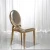 Import Stainless steel metal luxury hollow design changeable backrest gold wedding banquet hotel home useful wedding chair from China