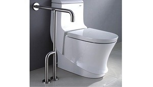 Stainless steel safety bathroom handrail for disabled