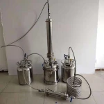 Stainless Steel Sanitary 1LBs Dewax BHO Oil Closed Loop Extractors Kits