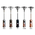 Stainless Steel Standing Outdoor portable gas heater heater