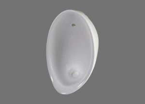 standard quality Sanitaryware Atlantic  Male Urinal Wall Mounted Ceramic Back Spud 5 Years Modern Hotel Gravity Flushing N/A