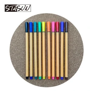 STASUN Colors Colored Fine Point Markers Fineliner Drawing Sketch Fineline Marker Pen