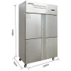 Static cooling    Restaurant    4    door    upright     Refrigerator