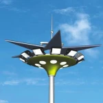 steel street lighting pole price of high mast lighting