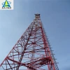 Steel Structure Lattice Telecommunication Microwave Transmission Cell Radio Tower