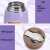 Import Stock High quality 800ml Stainless Steel Eco-friendly Large Vacuum Food Containers thermal food jar/braised pot/stew pot from China