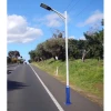 Street Light Pole With Galvanized Steel 10m Hot Rohs Double Square Material Ccc Origin Type