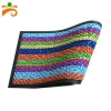 Striped front door outdoor recycled rubber mat good quality