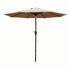 Strong pole foldable factory beach umbrella alu patio cantilever umbrellas outdoor